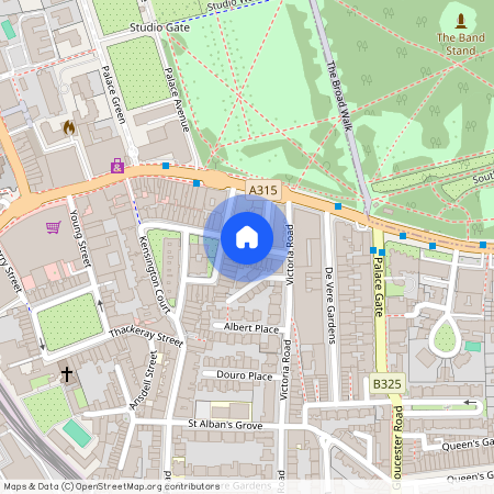 Prince Of Wales Terrace, London, W8