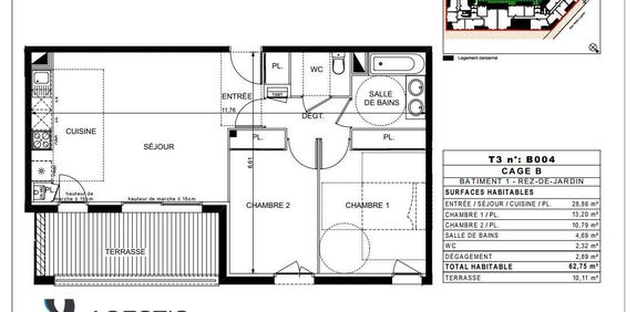 APPARTEMENT T3 63M - Photo 3