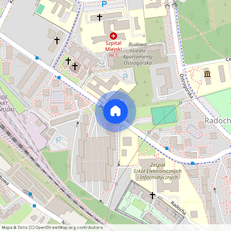 ul. Jagiellońska, Centrum / Śródmieście, Sosnowiec, śląskie