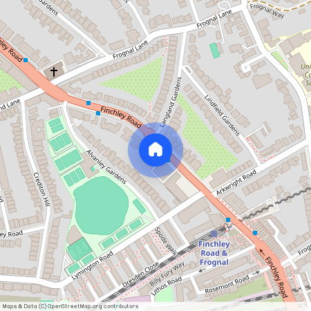 1 Fairfax Mansions Finchley Road, London, NW3