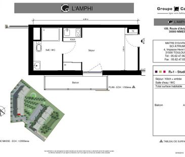 Location Appartement 1 pièce 18m² NIMES 30000 - Photo 5