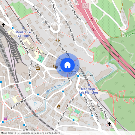 Escaliers du Chêne 4, 1820 Montreux