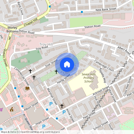 Zoar Street, Morley, Leeds, West Yorkshire, UK, LS27