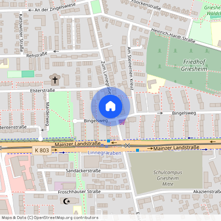 Zum Linnegraben 5, 65933 Frankfurt am Main OT Griesheim