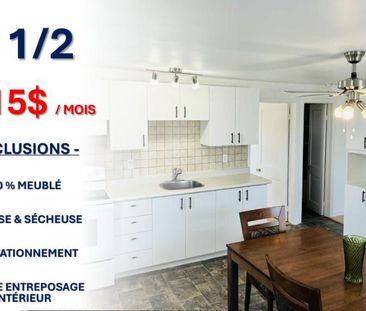 ! 3 1/2 À LOUER – MULTIPLES INCLUSIONS ! - Photo 3