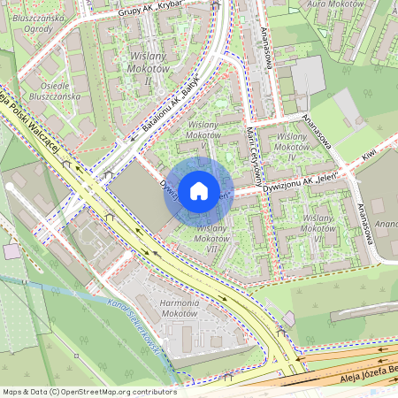 Warszawa, Mokotów, Dywizjonu, AK, "Jeleń"