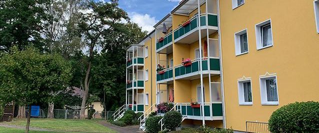 schöne 3-Raumwohnung mit Balkon - Foto 1