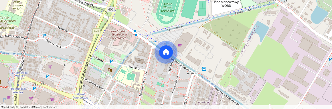 ul. Rapackiego, Grudziądz, kujawsko-pomorskie