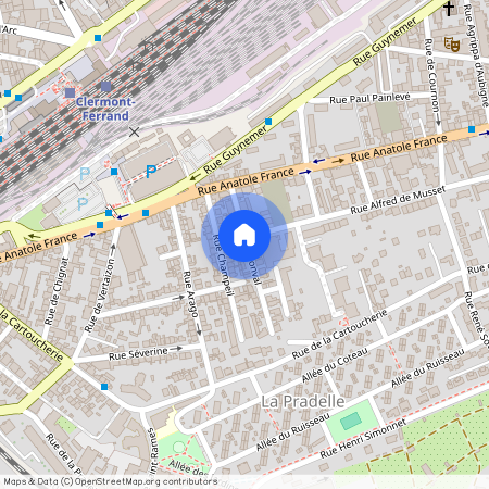 Villa Natacha 14 rue Fronval, 63000, Clermont-Ferrand