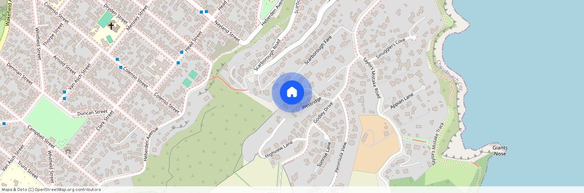 A/6 Westridge, Scarborough, Christchurch City