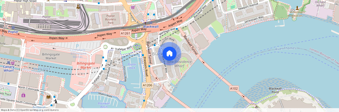 1 Fairmount Avenue, Blackwall, Canary Wharf E14