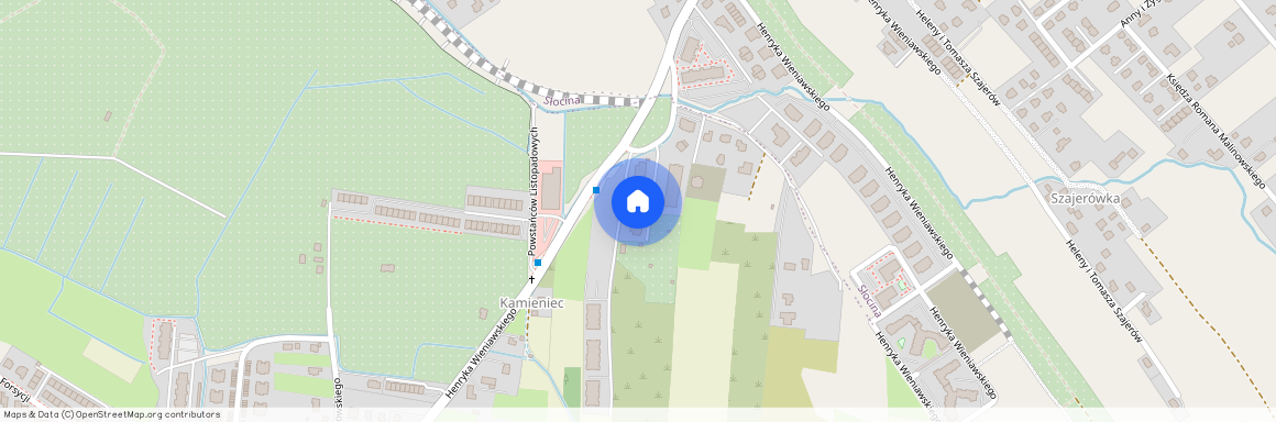 ul. Henryka Wieniawskiego, Zalesie, Rzeszów, podkarpackie