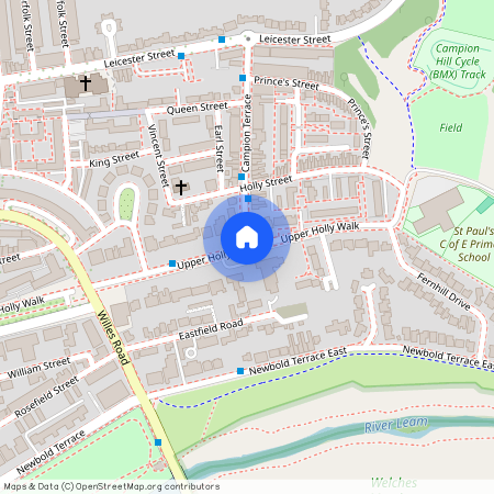 Upper Holly Walk, Leamington Spa, Warwickshire, CV32