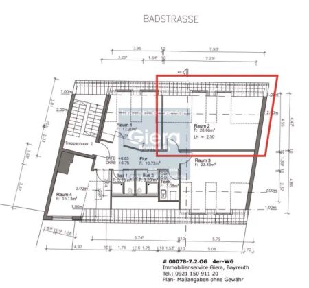 WG-Zimmer in 4er-WG in der Bayreuther Innenstadt - Photo 2