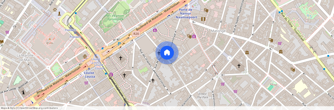 Rue De Stassart - De Stassartstraat 64, 1050 Elsene