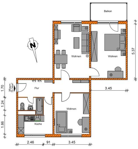 Bezugsfertige Wohnung sucht neuen Lieblingsmieter - Photo 3