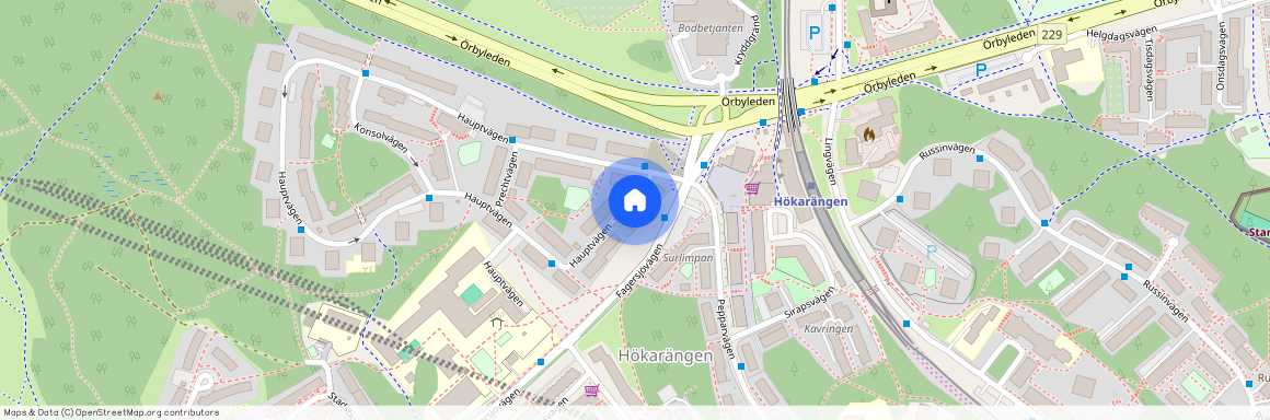 Hökarängen, Stockholm, Hauptvägen 120