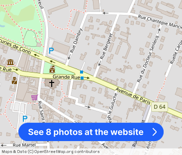 3 Pièces avec balcon - L'Isle Adam, - Photo 1