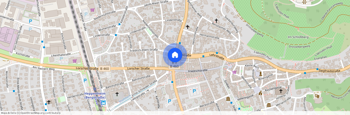 Rheinstr. 25a, 64646 Hessen - Heppenheim (Bergstraße)