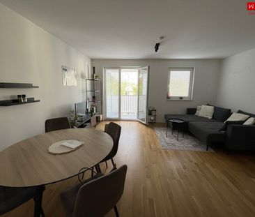 Wohnen mit Weitblick: Moderne 3-Zimmer-Wohnung im Neubau mit Balkon... - Foto 4