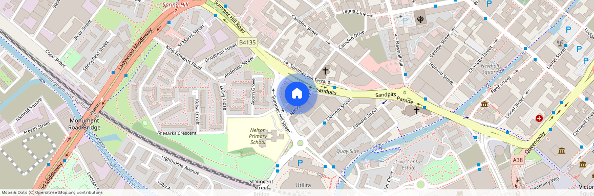 The Quadrant, Sand Pits, Birmingham, B1