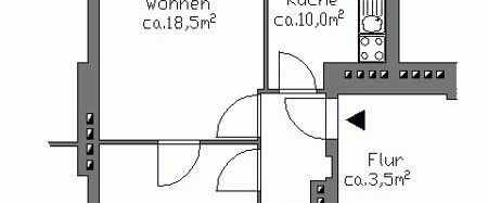 2 Zimmer verglaster Balkon - top saniert ab sofort ! - Photo 1