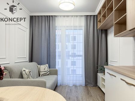 Nowoczesne studio ul. Krakowska | balkon - Zdjęcie 3