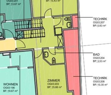 3½ Zimmer Maisonette Wohnung mitten in der Stadt - Foto 3