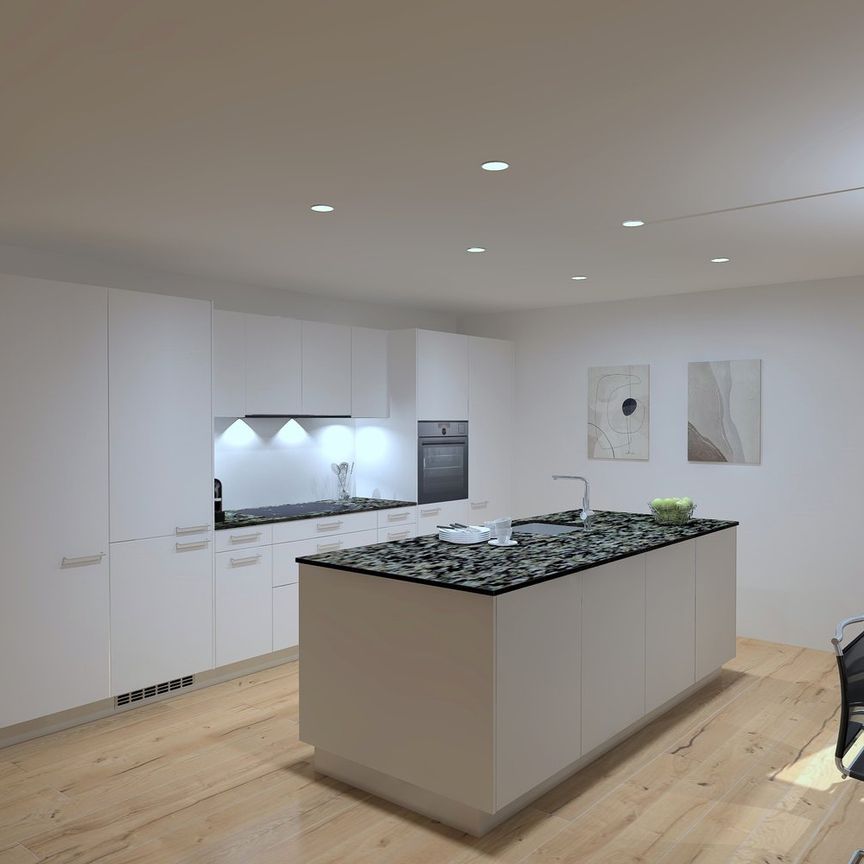 "Erstvermietung grosszügige 4.5-Zimmer-Gartenwohnung an bevorzugter Hanglage" - Photo 2