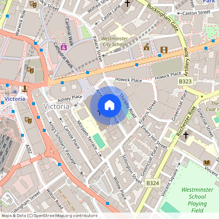 Ambrosden Avenue, Westminster, London, SW1P