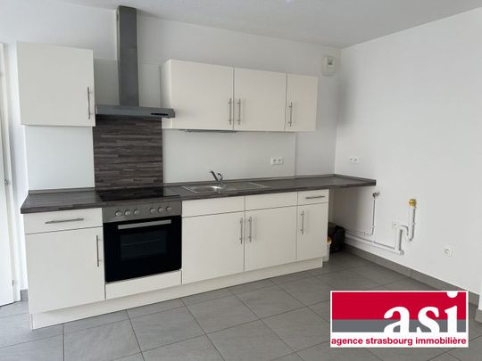 Hoenheim gare, 2 pièces avec terrasse - Photo 1