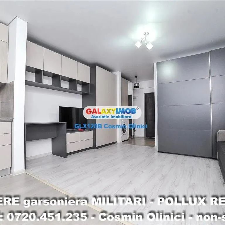 Inchiriere garsoniera bloc nou Militari - Pollux Residence - Photo 1