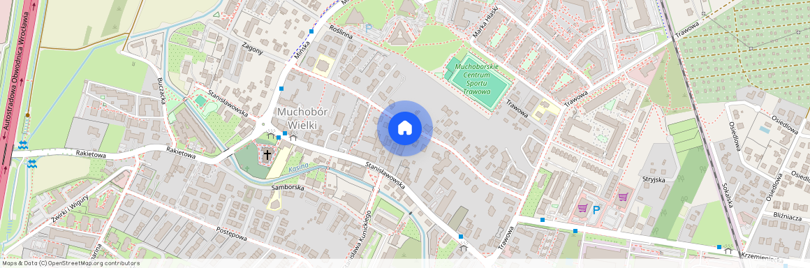ul. Zagony, Muchobór Wielki, Fabryczna, Wrocław, dolnośląskie
