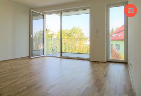 Hochwertige Neubau 2 ZI-Wohnung mit Küche, Balkon & Tiefgaragenparkplatz - Photo 5