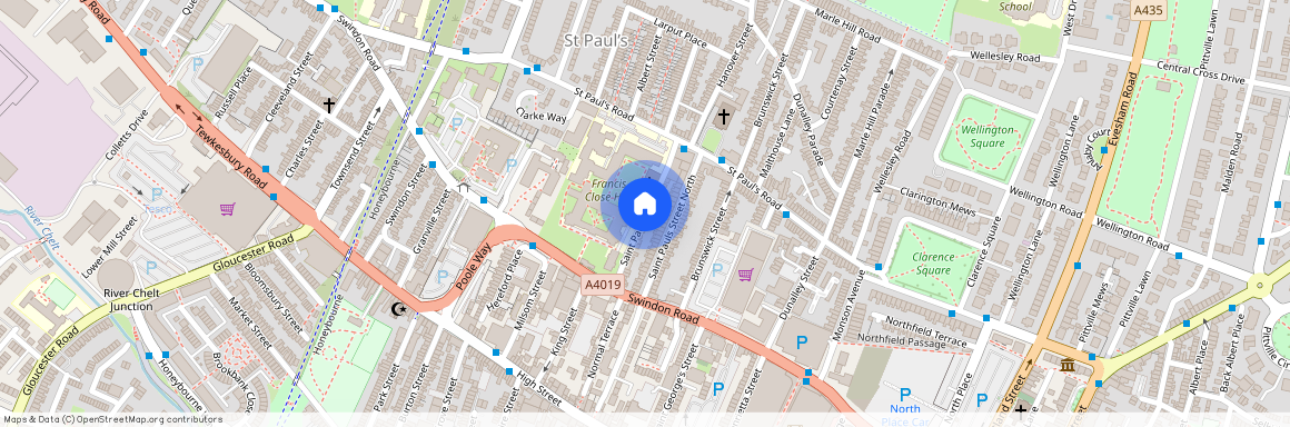 St. Pauls Lane, Cheltenham, GL50