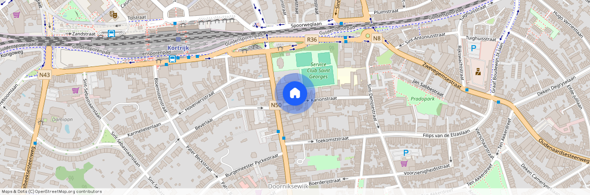 Kanonstraat 52, kamer 4, 8500, Kortrijk