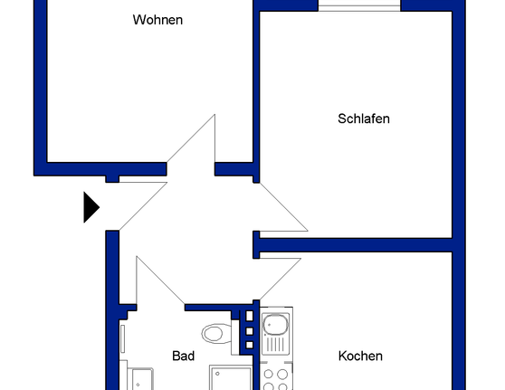 Modernisiertes Wohnerlebnis in Hellwinkel – stilvolle Wohnung mit sonniger Loggia - Photo 1
