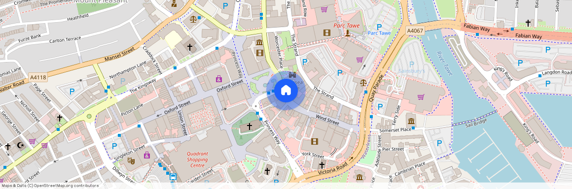 Castle Quarter, Castle Lane, SA1 2AH, Swansea