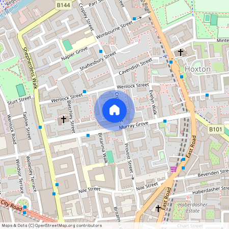 Bletchley Court Wenlock Street LONDON N1 7NX