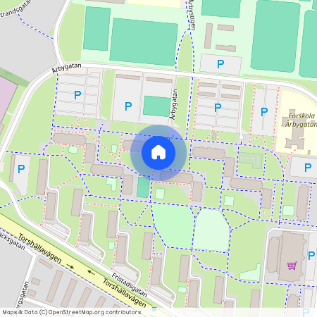 Gamla staden, Eskilstuna, Södermanland, Årbygatan 19