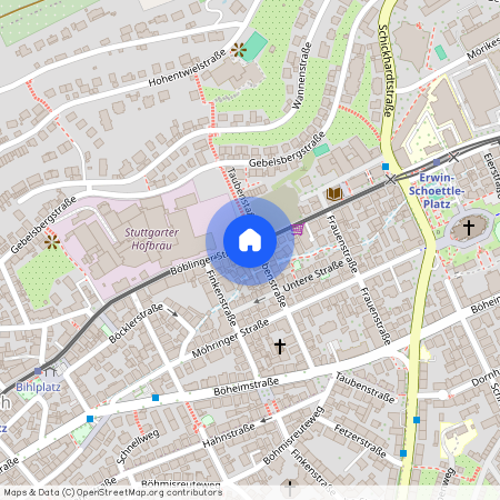 Böblingerstrasse 107, 70199 Stuttgart - Stuttgart-Süd