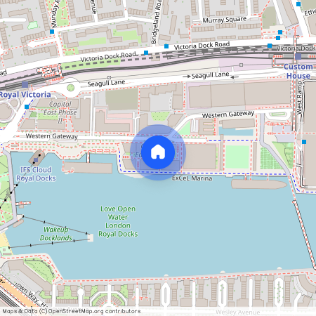 Western Gateway, Canary Wharf, E16, London