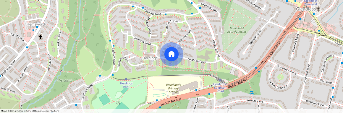 Morland Road, Gleadless Valley, Sheffield, S14
