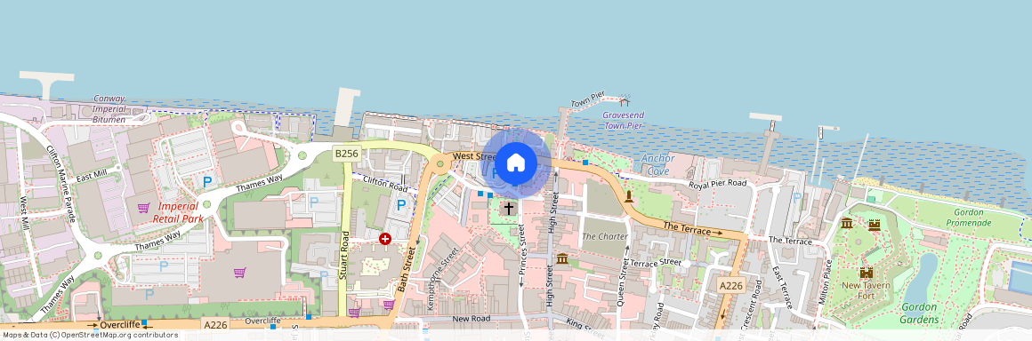 Gravesend Town Centre, Kuflink, 21 West Street, Gravesend, DA11 0BF, United Kingdom, Gravesham