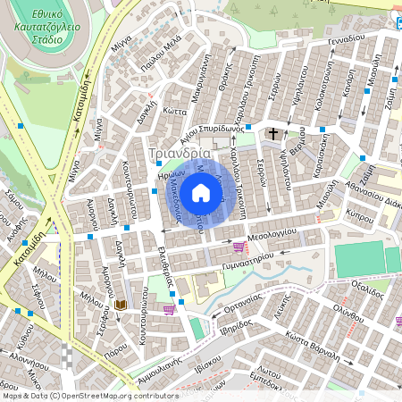 Μικράς Ασίας, 11, 55337, Ελλάδα (55337), Τριανδρία (Τριανδρία - Δόξα - Κρυονέρι)