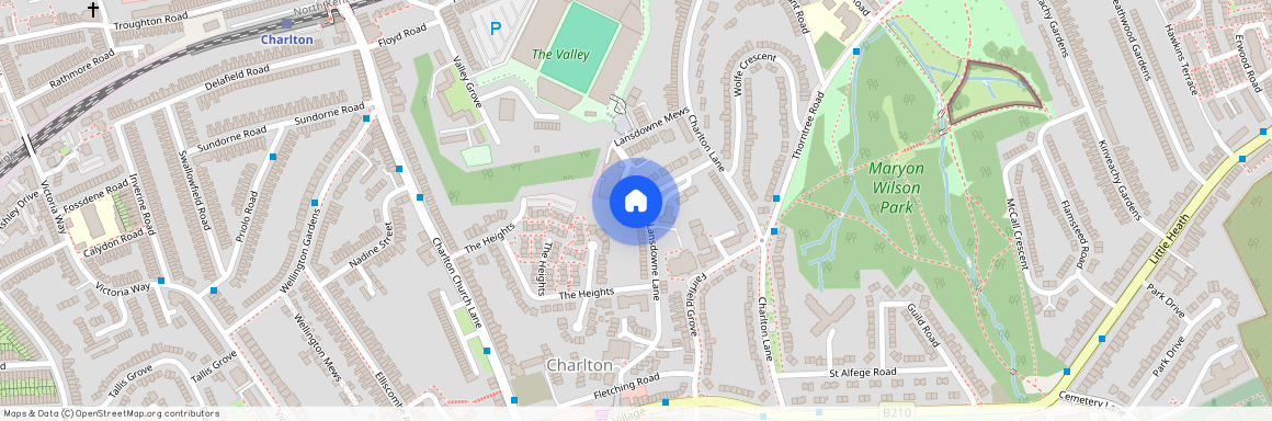 Lansdowne Lane, Charlton, SE7