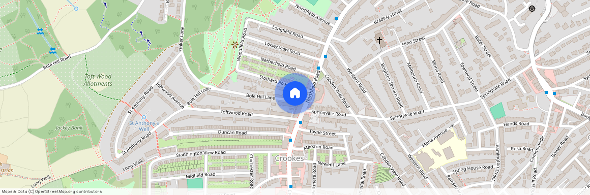 Crookes, Bole Hill Lane, S10 1SB, Sheffield