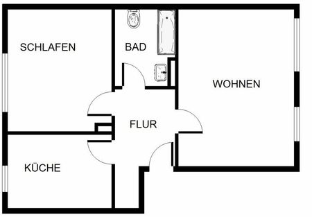 Auf gute Nachbarschaft: 2-Zimmer-Wohnung in zentraler Lage - Photo 4