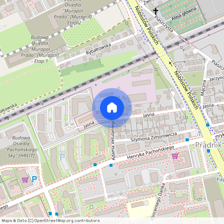 ul. Adama Vetulaniego, Prądnik Biały, Prądnik Biały, Kraków, małopolskie