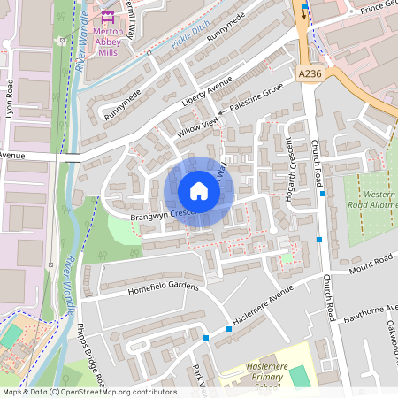 Brangwyn Crescents, Colliers Wood, SW19